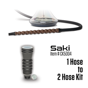 Convert 1 Hose to 2 Hose Kit - Saki (Item # CK5004) - Click Technology