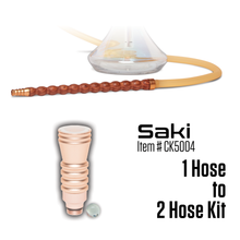 Load image into Gallery viewer, Convert 1 Hose to 2 Hose Kit - Saki (Item # CK5004) - Click Technology