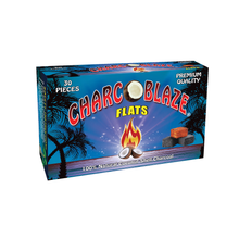 Load image into Gallery viewer, Charcoblaze Coconut Charcoal Flats - 30 pcs