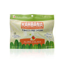 Load image into Gallery viewer, Kahbana Banana Leaf Shisha Aloha Colada Tobacco Free