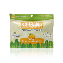 Load image into Gallery viewer, Kahbana Banana Leaf Shisha Buncha Oranges Tobacco Free
